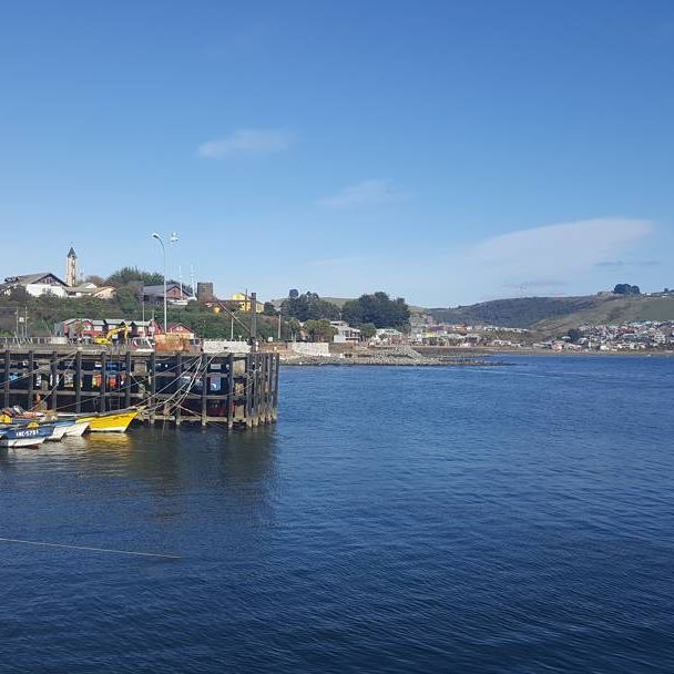 Hermoso día en #Ancud: el muelle de nuestra ciudad saluda al mundo en estas fiestas patrias.