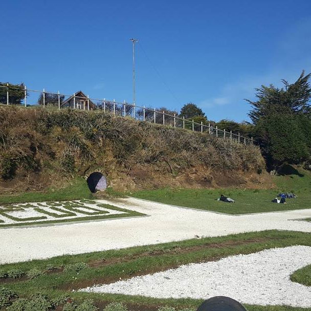 Hermoso día en #Ancud: la magia del Fuerte San Antonio.